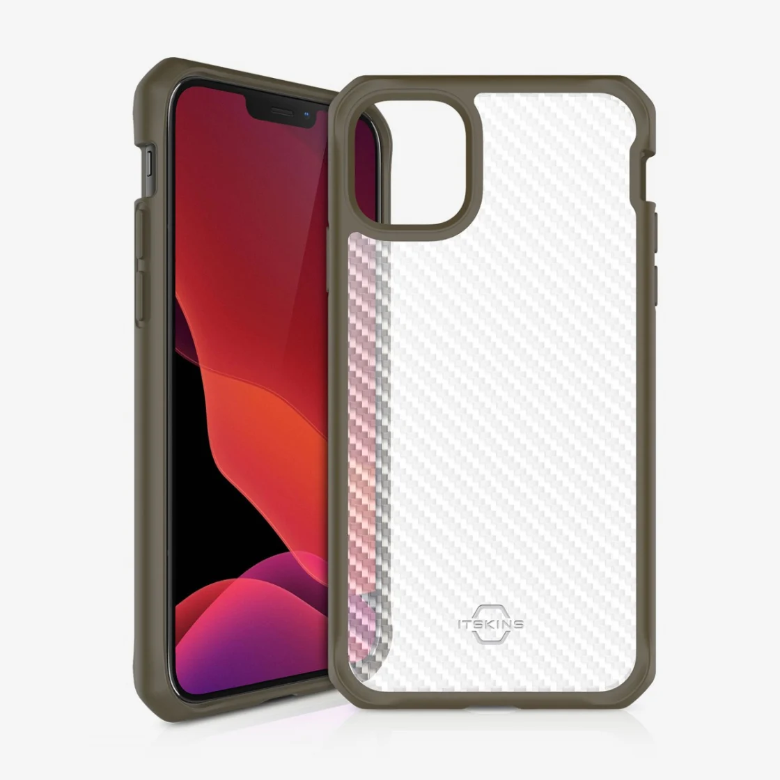 Ốp ITSKINS Hybrid Tek Drop Safe iPhone 12 | 12 Pro