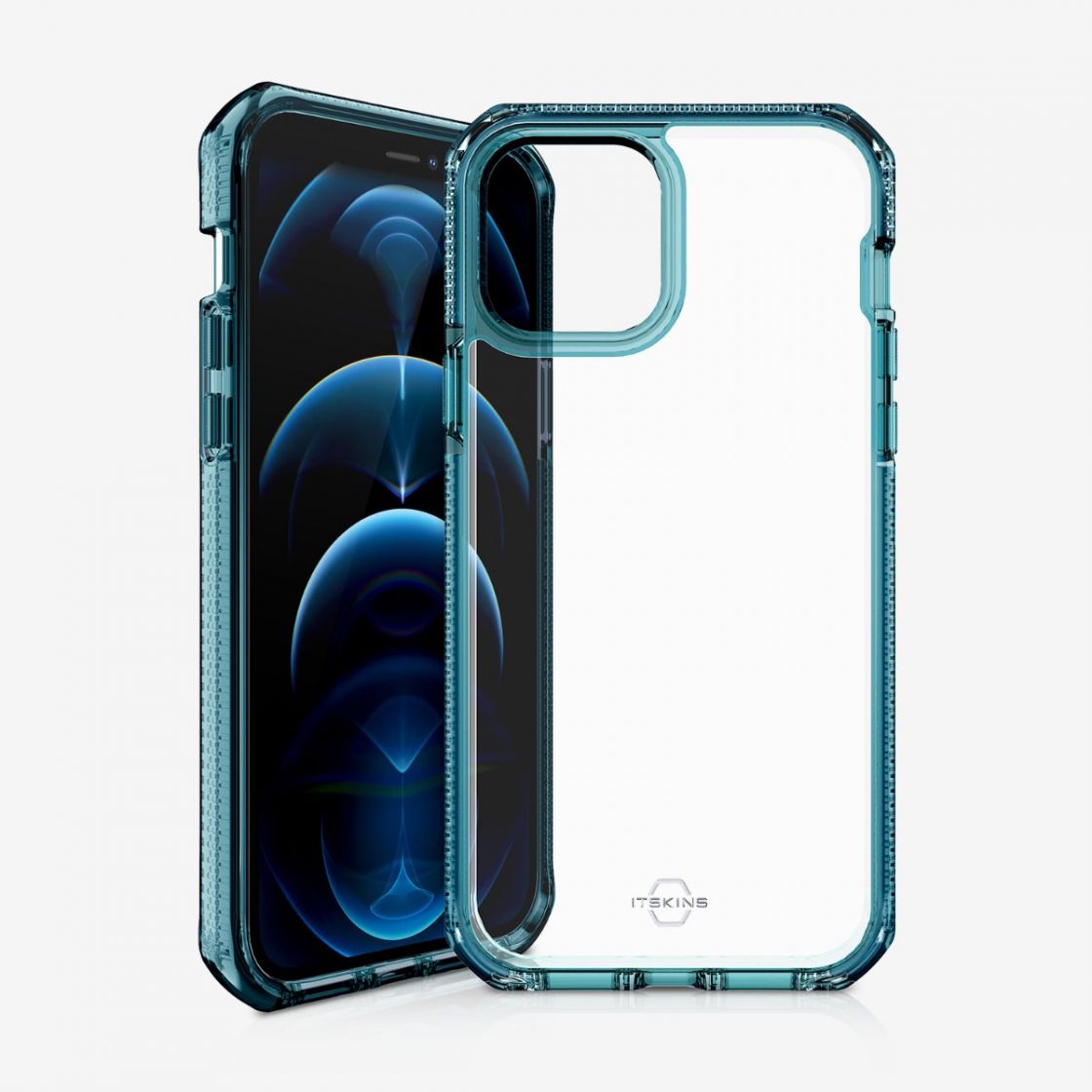 Ốp ITSKINS Supreme Clear Drop Safe iPhone 12 | 12 Pro