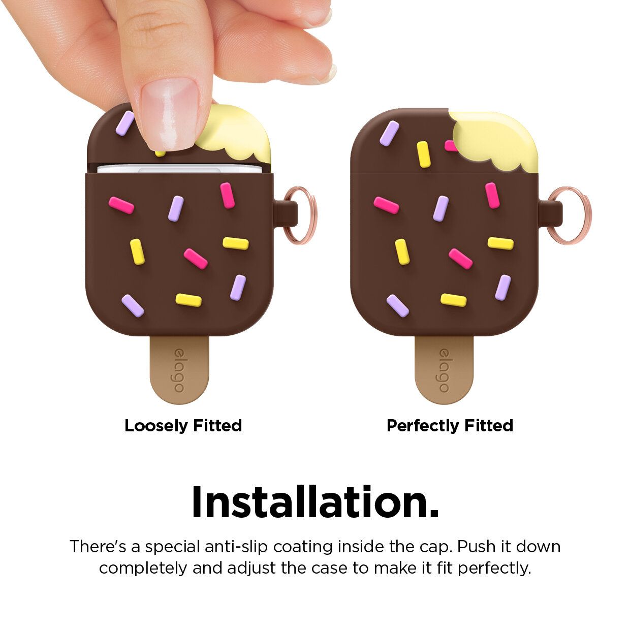 Ốp Elago Ice Cream AirPods