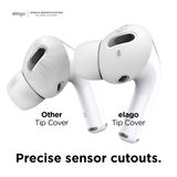  Nút bọc Elago Earbuds Cover Plus kèm đệm [6 nút bọc: 2 Lớn + 2 vừa + 2 nhỏ] 