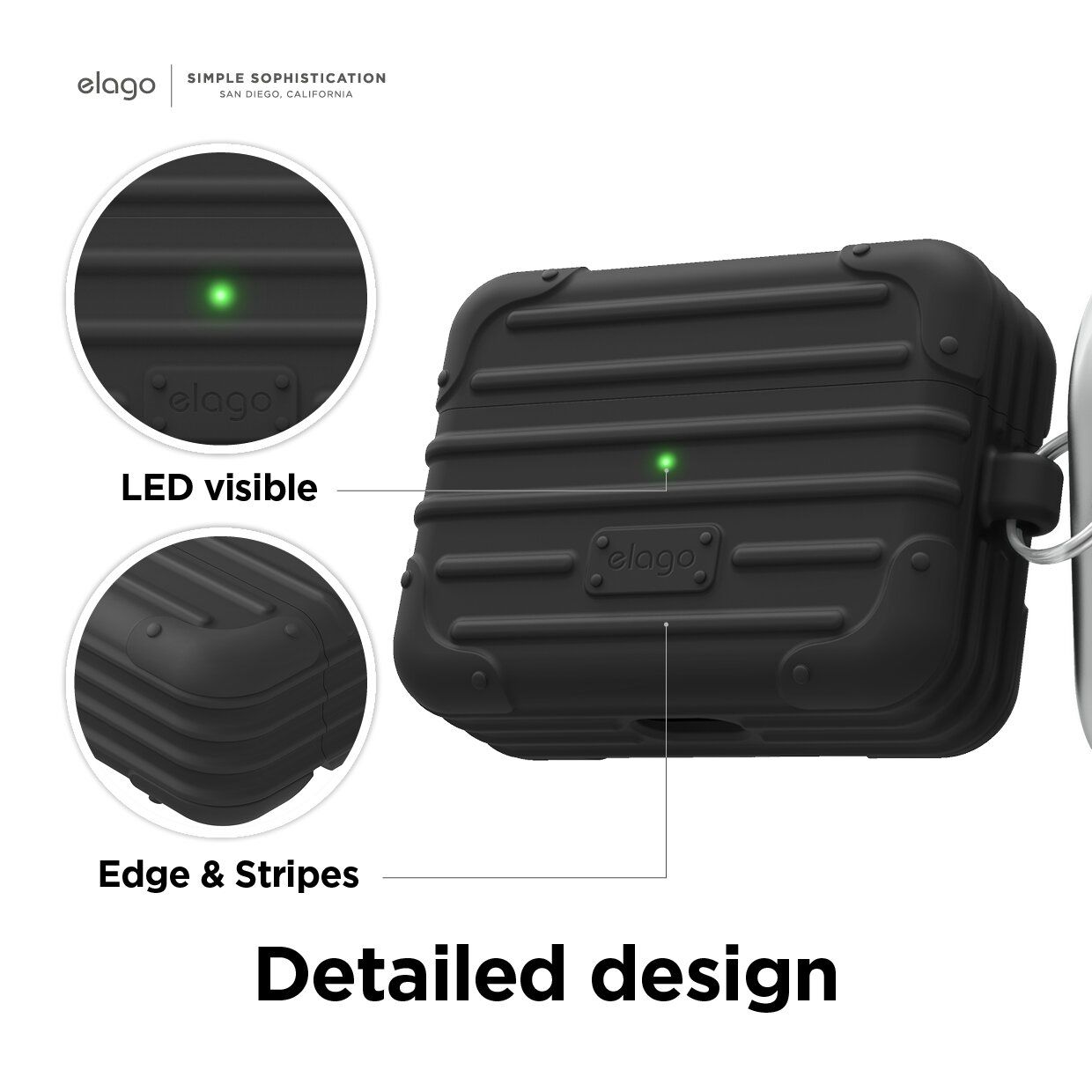 Ốp Elago Suit Case for AirPods Pro