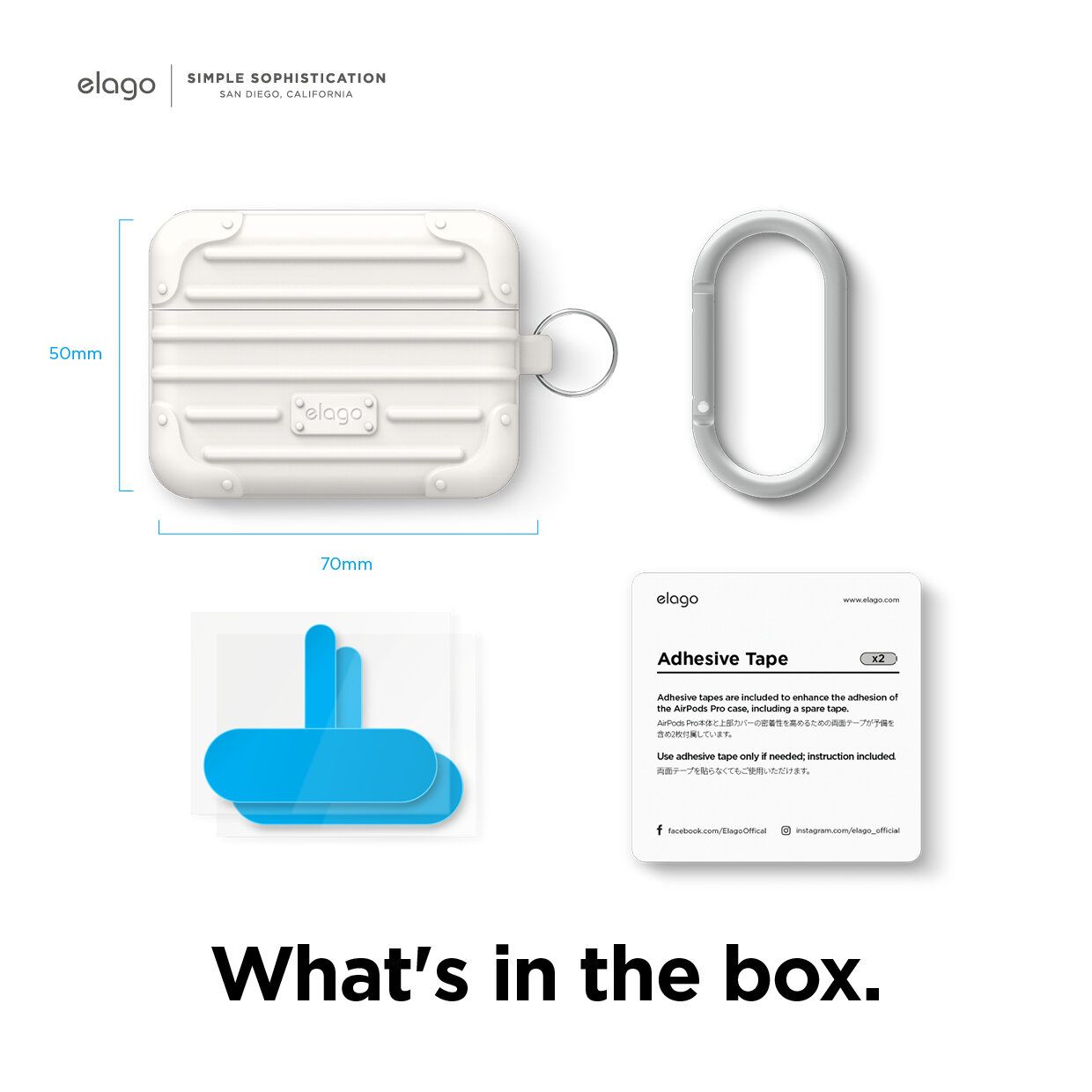 Ốp Elago Suit Case for AirPods Pro