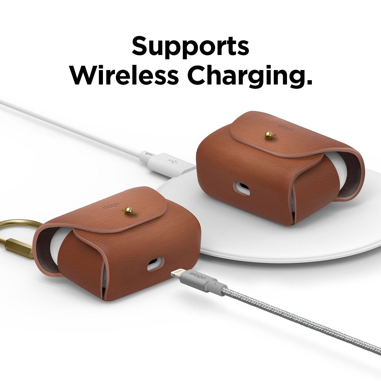 Bao da Elago Leather for AirPods Pro