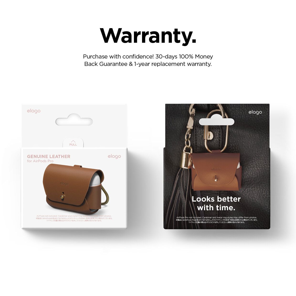 Bao da Elago Leather for AirPods Pro