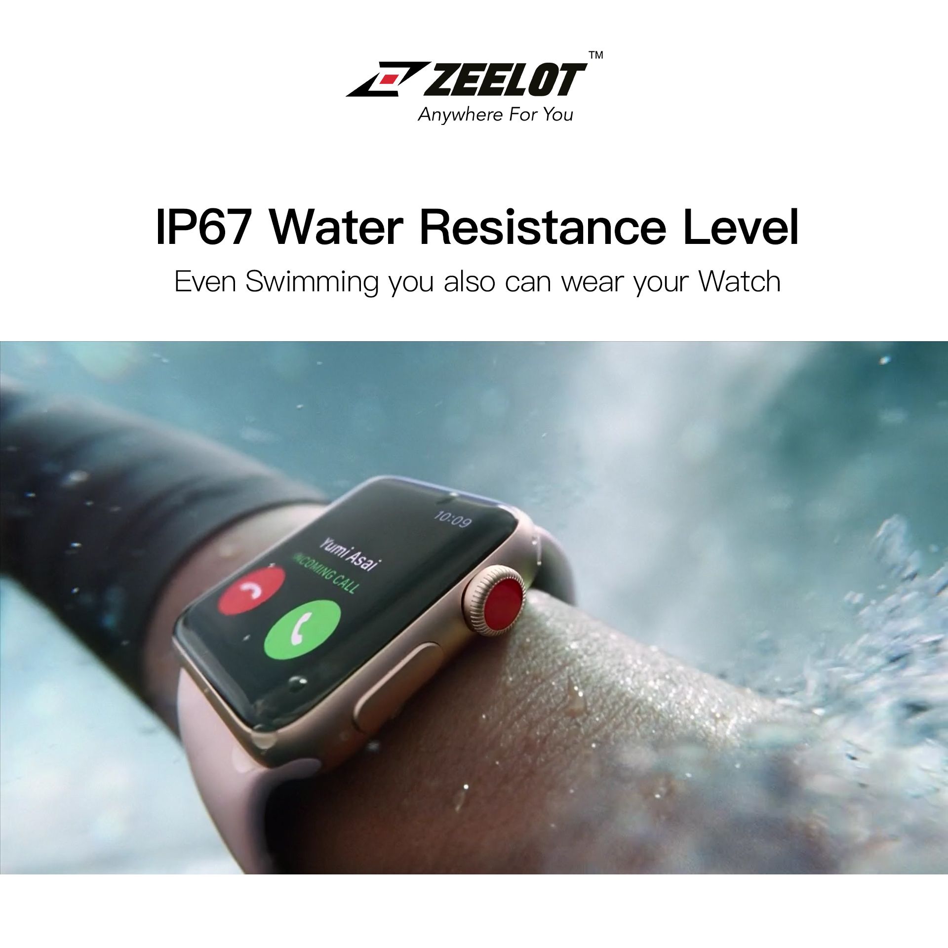 Kính Cường Lực Trong Suốt Bảo Vệ Màn Hình Zeelot cao cấp cho Apple Watch