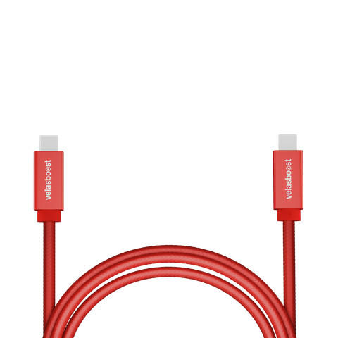 Cáp sạc Velasboost Type-C to Type-C, 1.8m