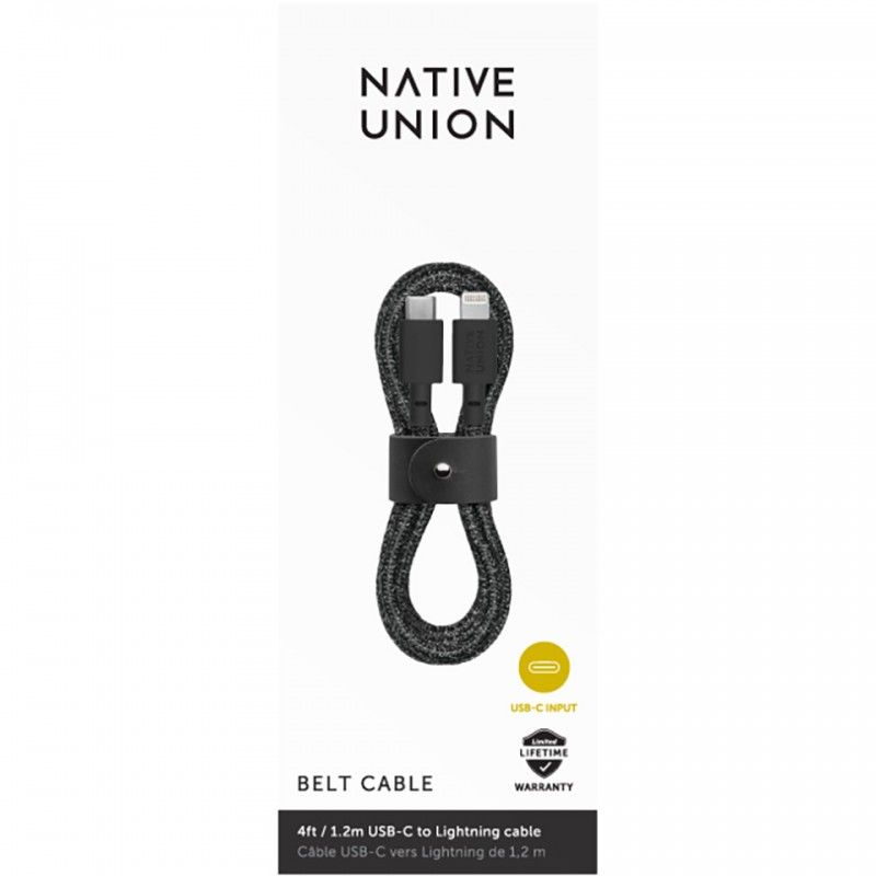 Native Union Belt USB-A to Lightning 1.2M - Cosmos