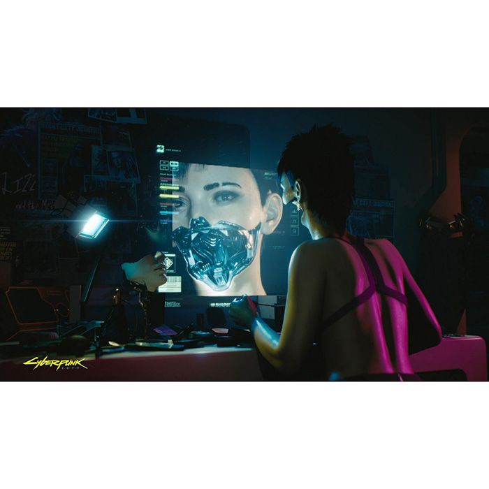PS4 CyberPunk 2077 With Night City PostCards Day One Edition - EU