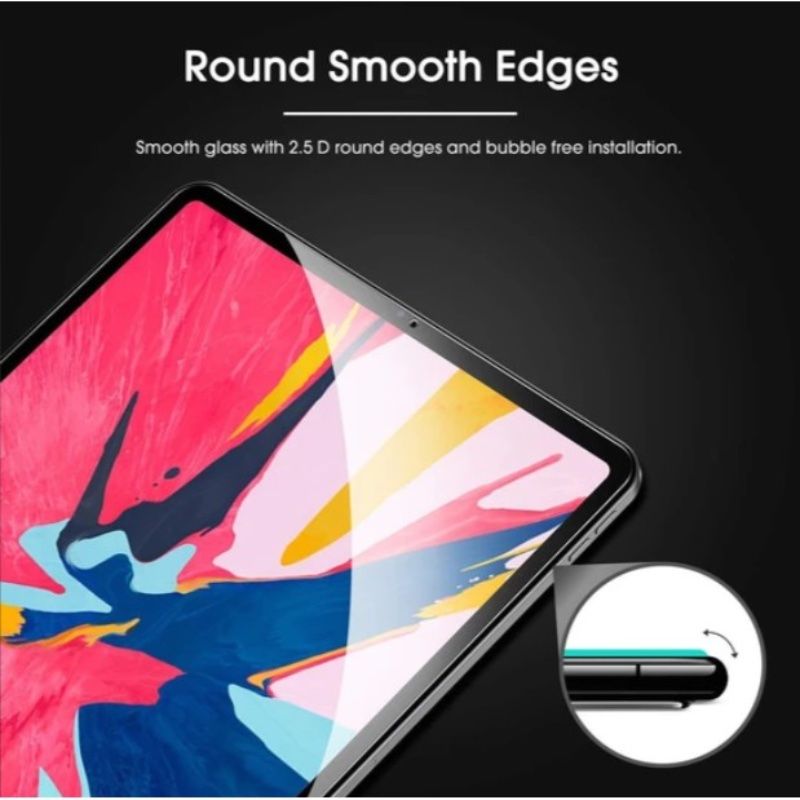 Kính Cường Lực Chống Vân Tay Zeelot 2.5D cao cấp cho iPad