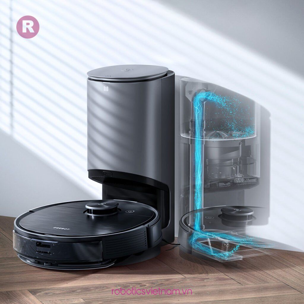 Robot hút bụi Ecovacs Deebot Ozmo T8 AIVI PLUS