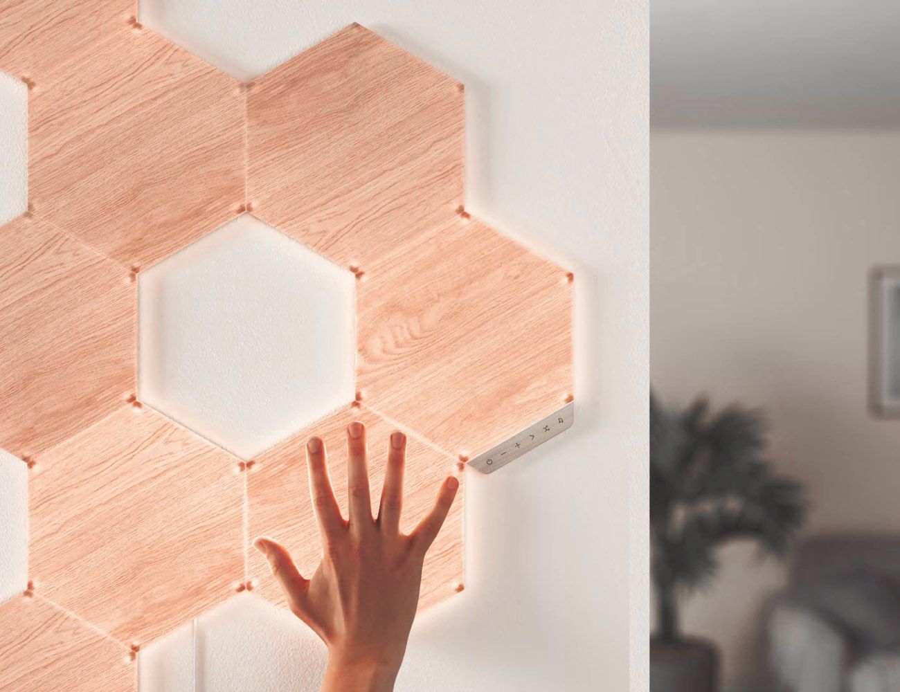 Đèn thông minh Nanoleaf Elements - Hexagon Smarter Kit (7 pieces)