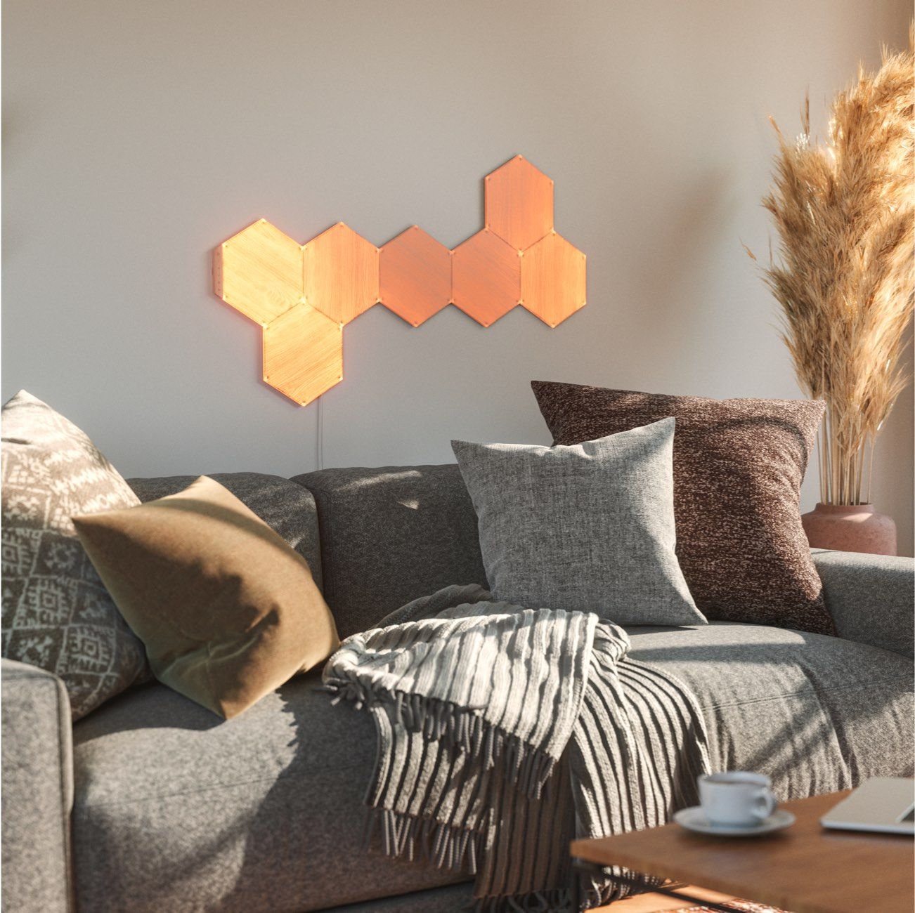 Đèn thông minh Nanoleaf Elements - Hexagon Smarter Kit (7 pieces)