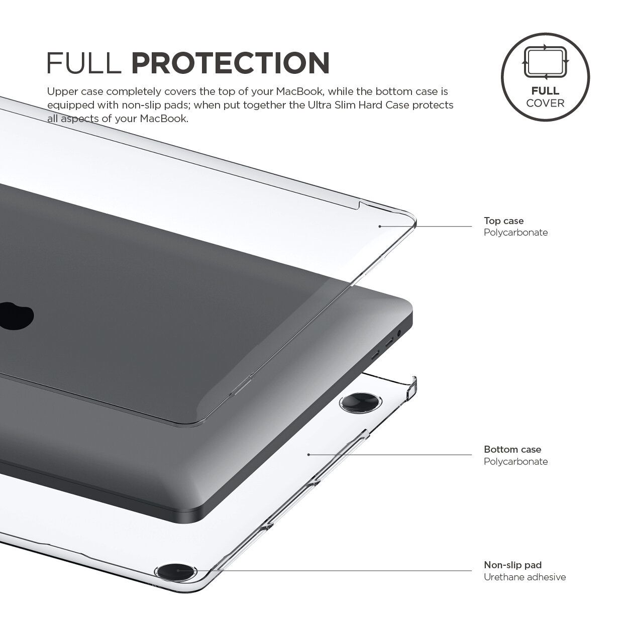 Ốp Elago Ultra Slim for Macbook Pro 13.3
