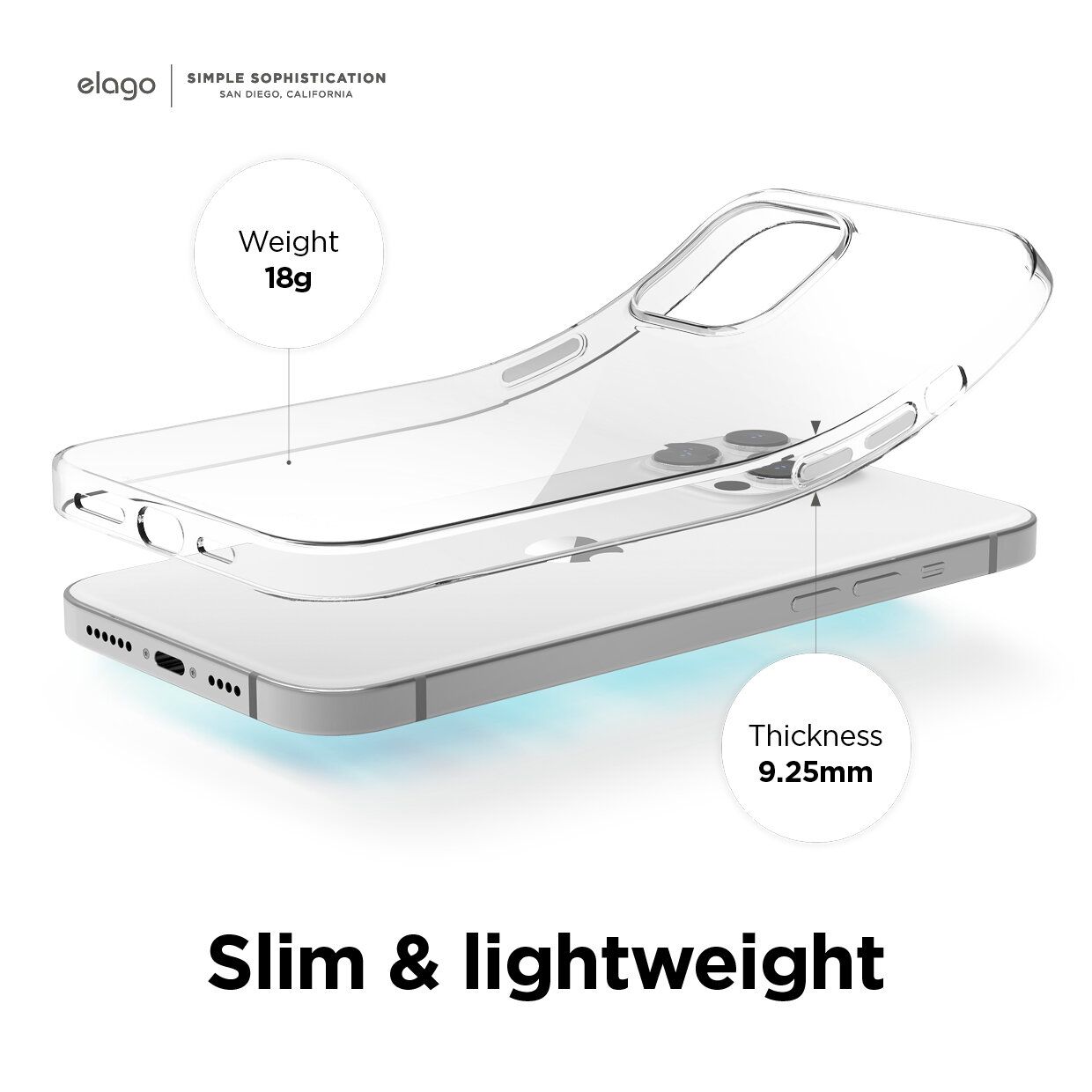 Ốp Elago Clear Case iPhone 12 | 12 Pro