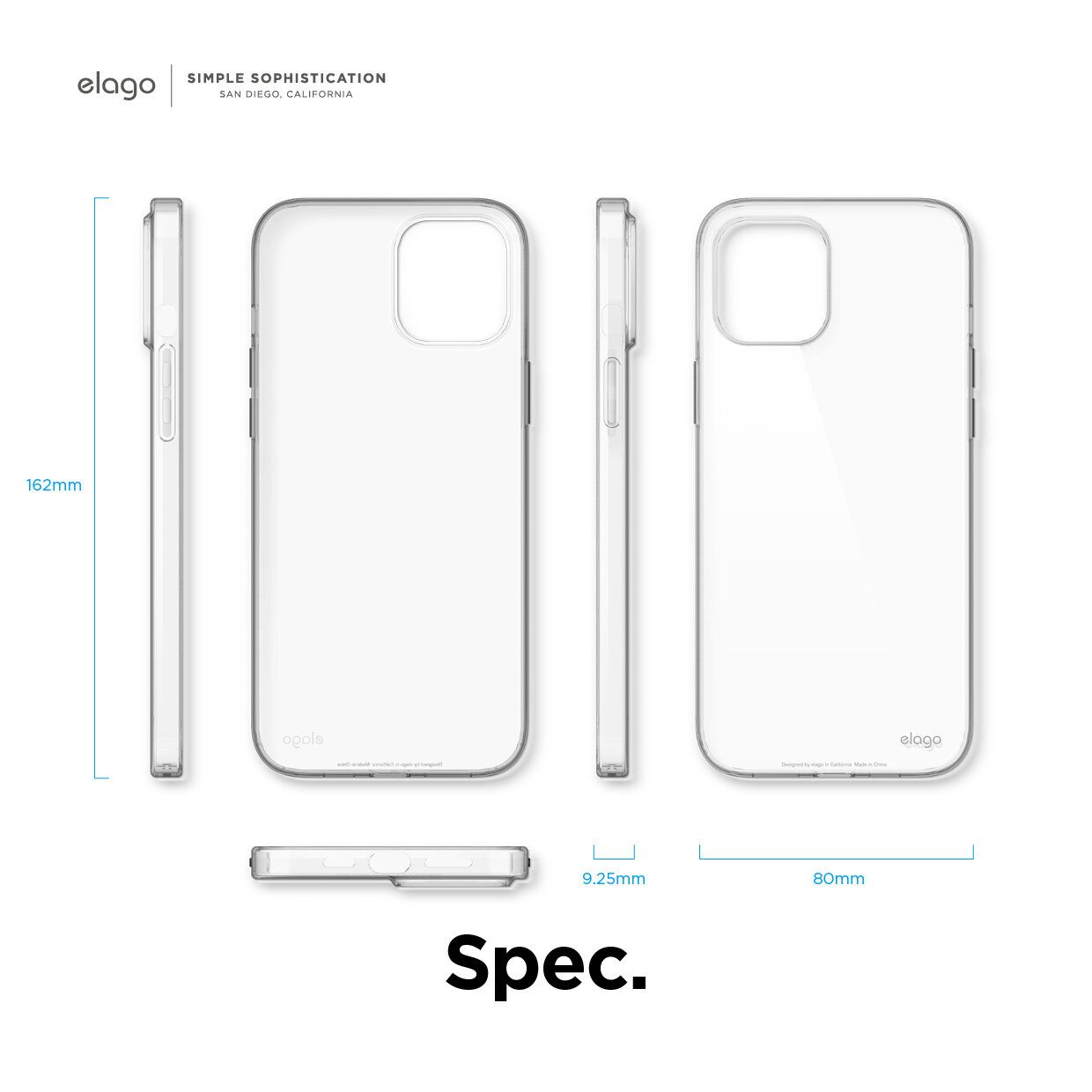 Ốp Elago Clear Case iPhone 12 | 12 Pro