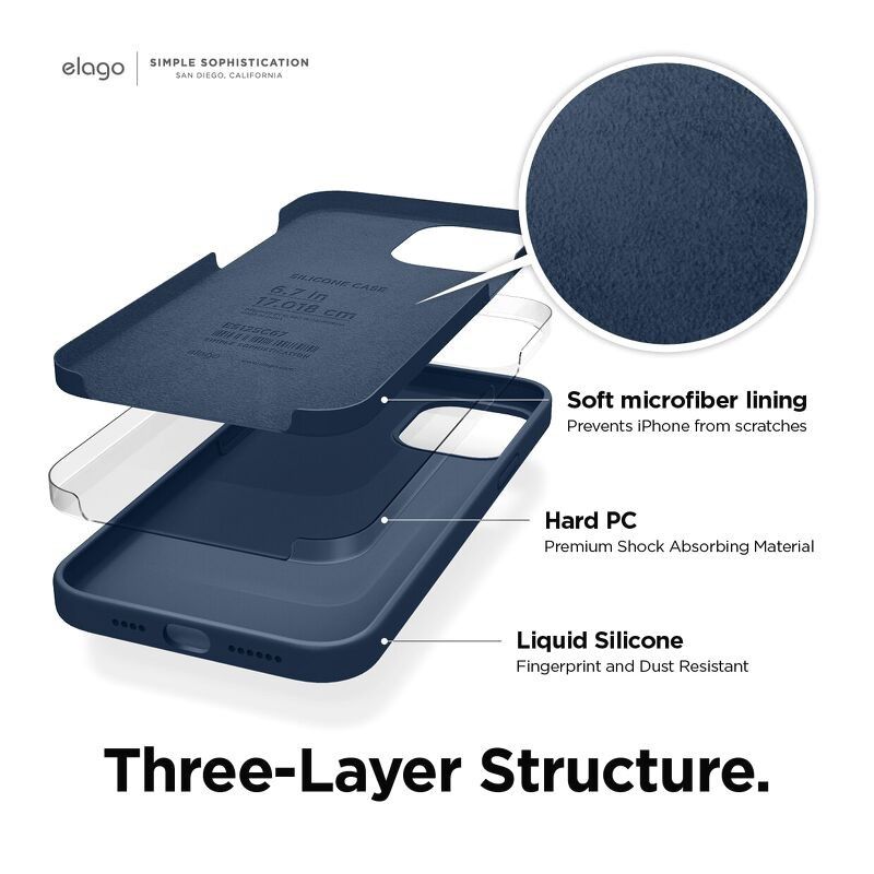 Ốp Elago Premium Silicone Case iPhone 12 Pro Max