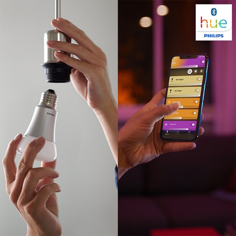 Bóng đèn thông minh Philips HUE White Ambiance 8.5W A60 E27 VN