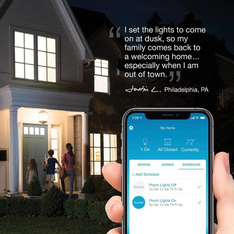 Lutron Caseta Wireless Smart Lighting Lamp Dimmer (2 count) Starter Kit - nhập khẩu