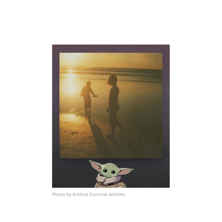 Phim màu Polaroid i-Type - Phiên bản Mandalorian