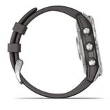  Garmin Epix Gen 2, Slate Steel  with  Silicone Band 