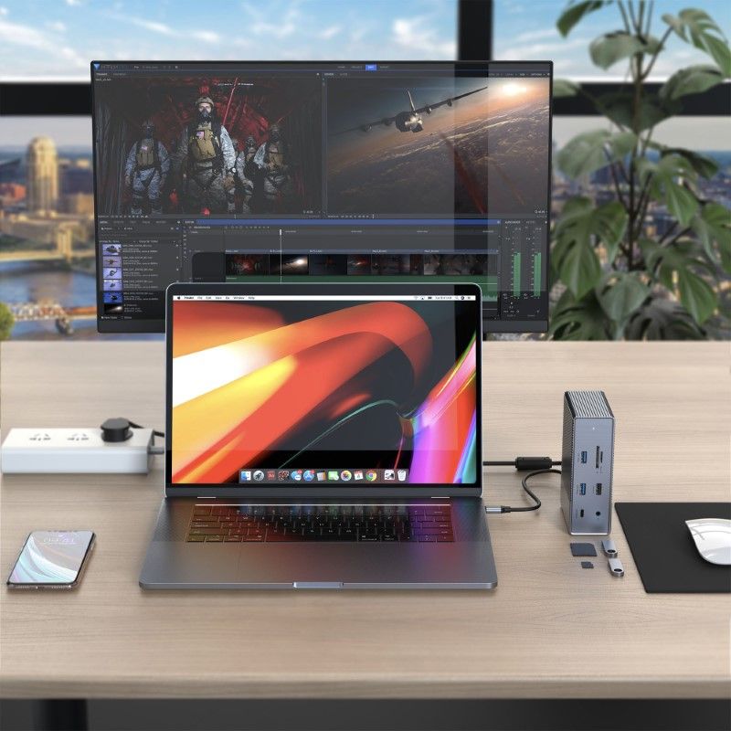 Cổng chuyển Hyperdrive 18-in-1 Gen 2 USB-C Hub