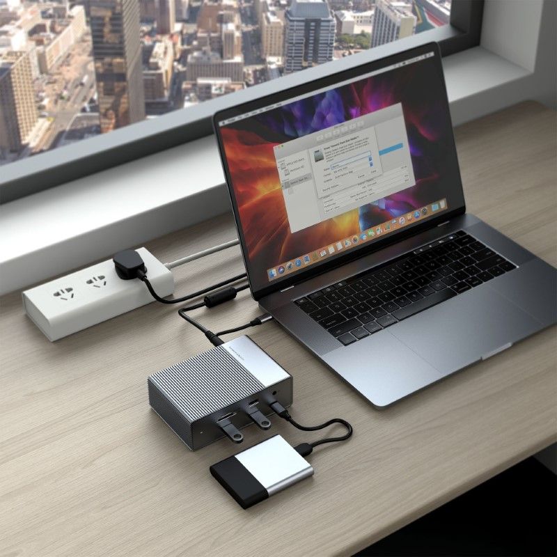 Cổng chuyển Hyperdrive 18-in-1 Gen 2 USB-C Hub
