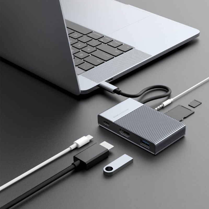 Cổng chuyển Hyperdrive 6-in-1 Gen 2 USB-C Hub