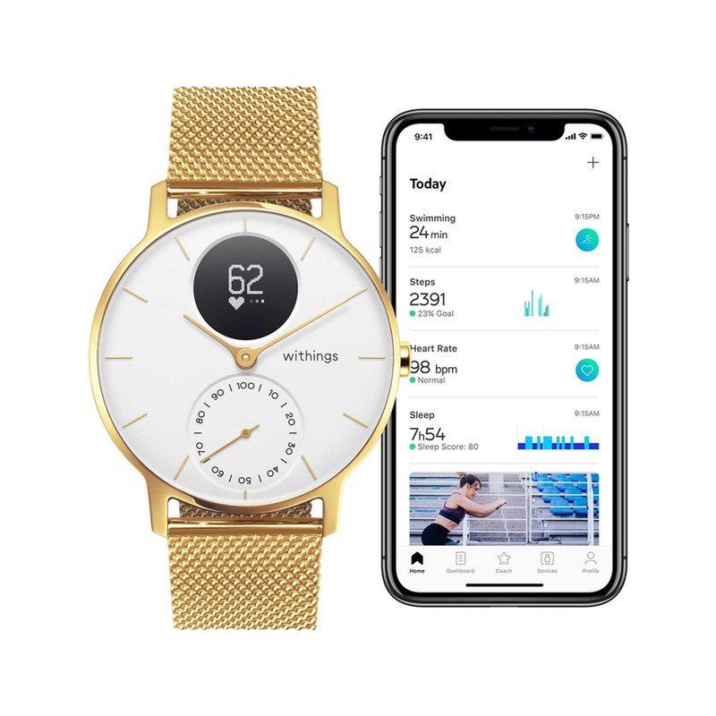 Withings Steel HR Valentine - Brass Gold