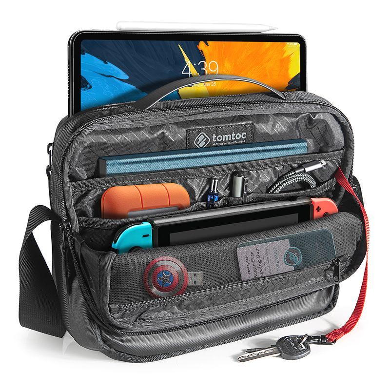 Tomtoc Crossbody Bag with Smart Organization 11