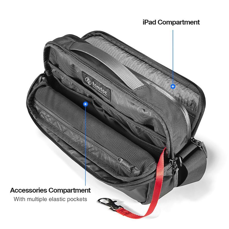 Tomtoc Crossbody Bag with Smart Organization 11