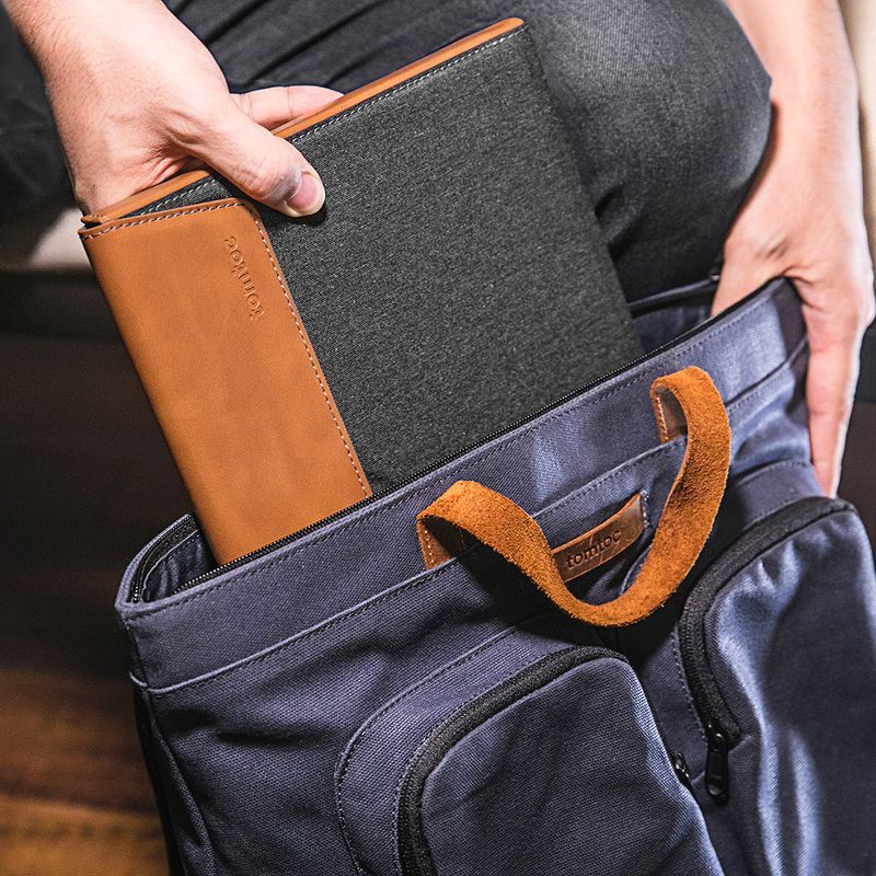 Tomtoc Premium Leather for Macbook Pro 13
