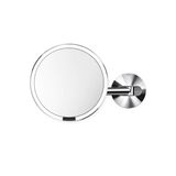  simplehuman 5-inch sensor mirror wall mount 