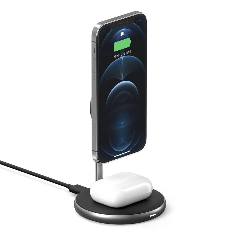 Bộ sạc HyperJuice Magnetic 2 in 1 Wireless Charging Stand