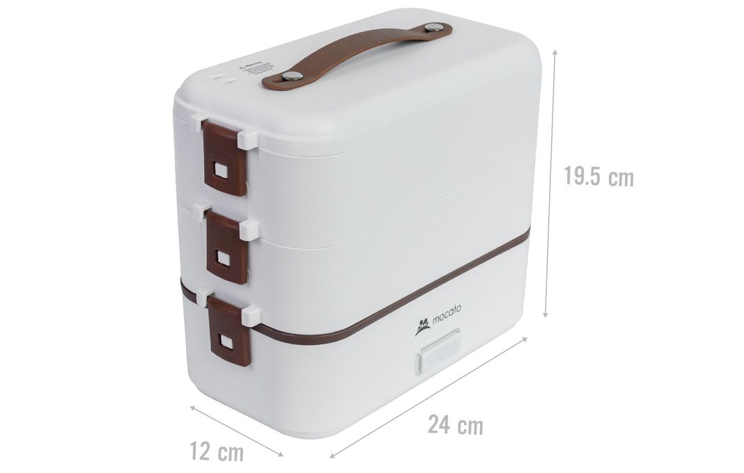 Hộp Cơm Điện 3 Tầng Mocato M602