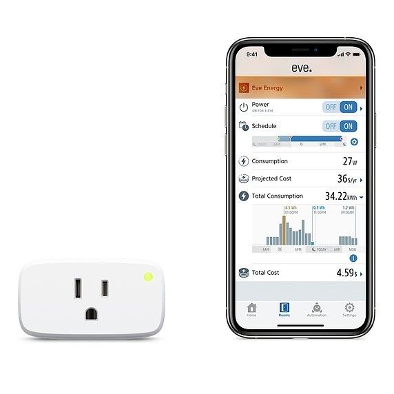Apple Eve Energy Smart Plug & Power Meter