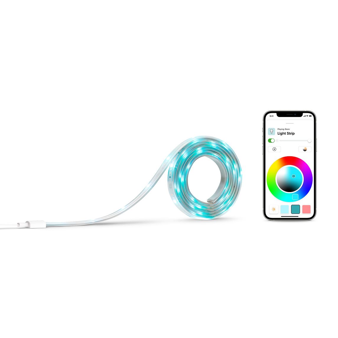 Đèn dây Led thông minh Nanoleaf Essentials - Lightstrips Extension 1m