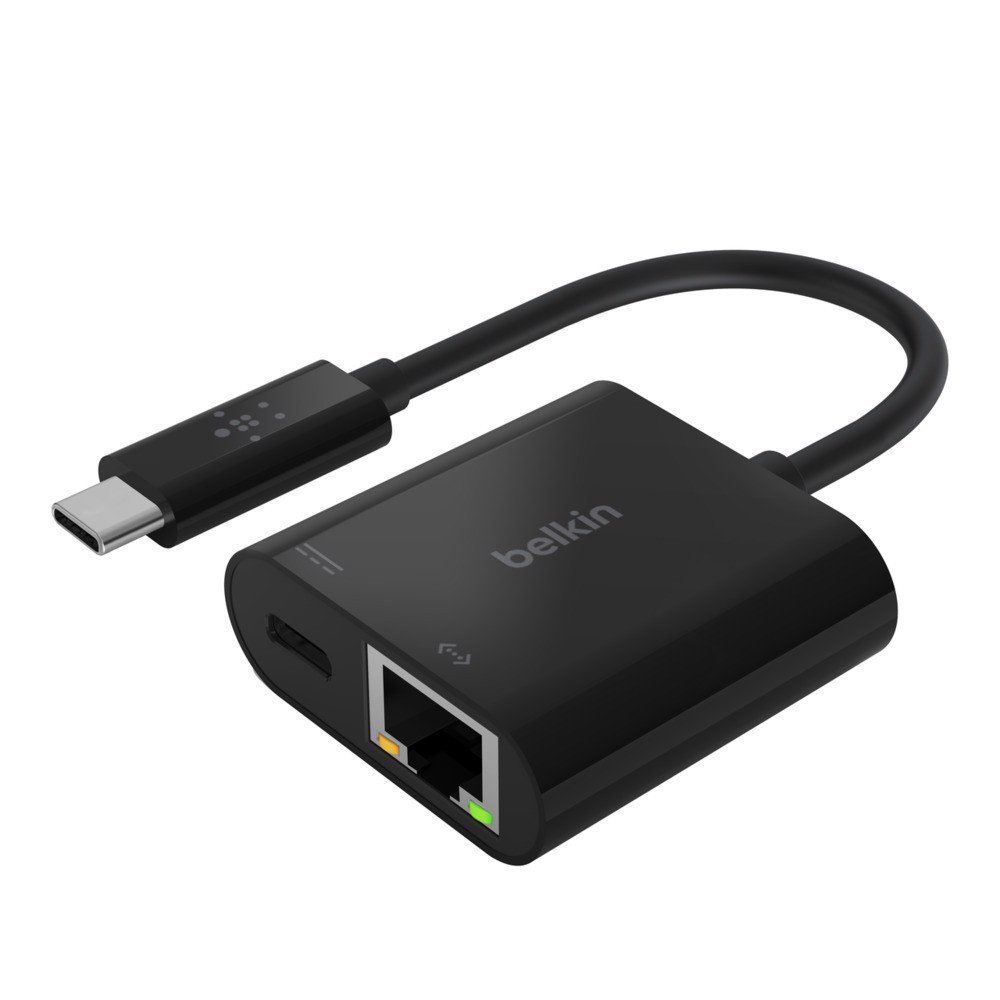 Cổng chuyển đổi Belkin USB-C sang Gigabit Ethernet, PD 60W