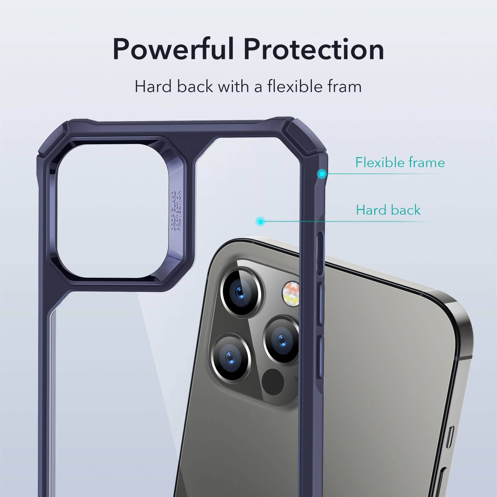 Ốp ESR Air Armor Clear Hard Case iPhone 12 Pro Max