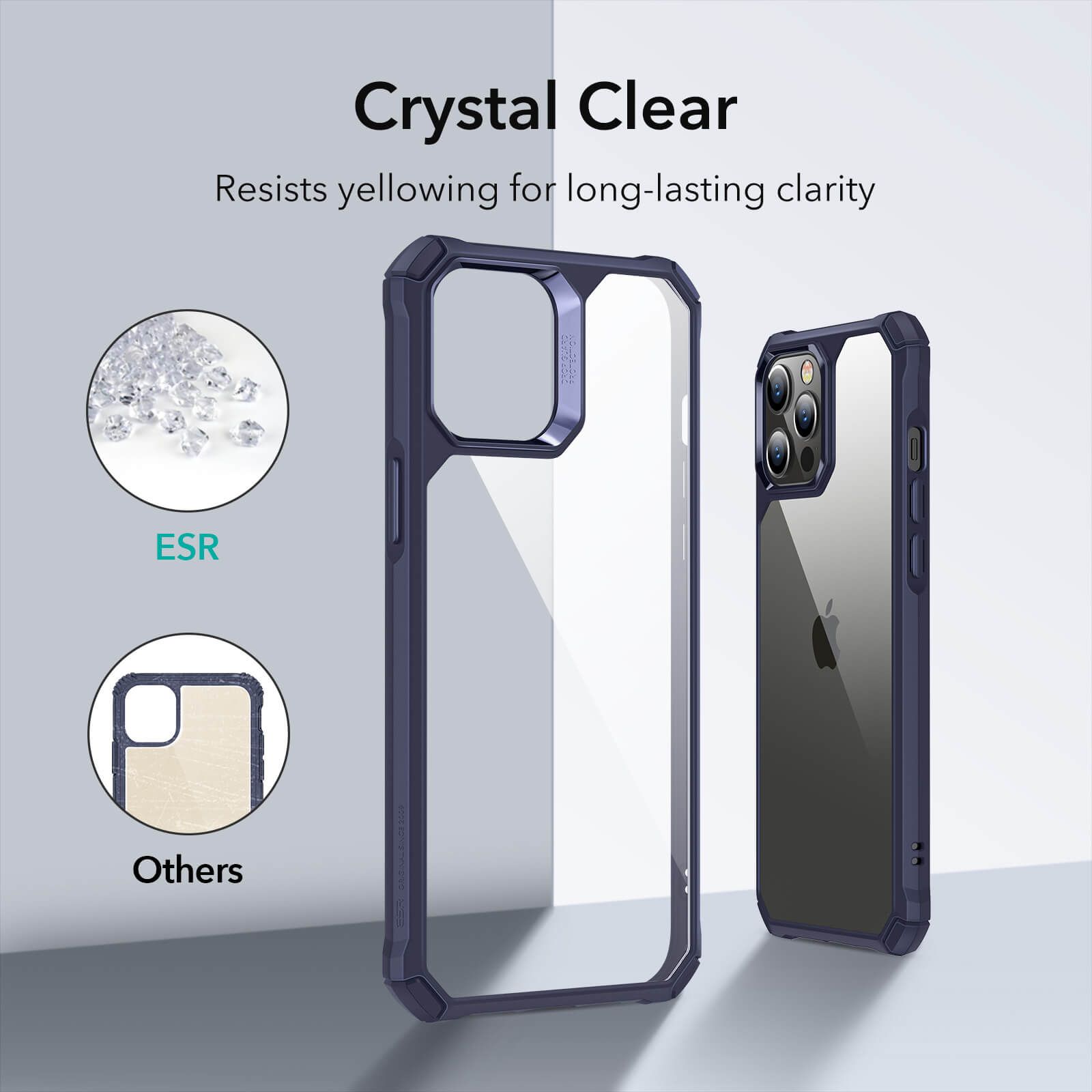 Ốp ESR Air Armor Clear Hard Case iPhone 12 Pro Max