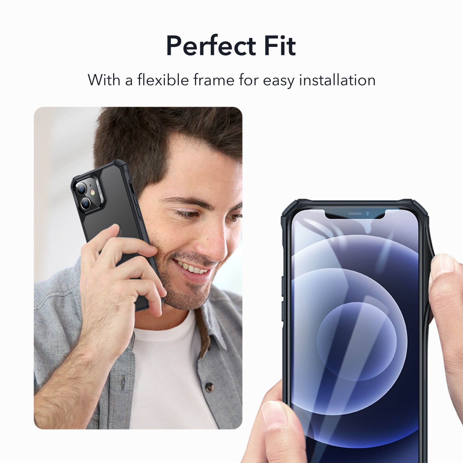 Ốp ESR Air Armor Clear Hard Case iPhone 12 | 12 Pro