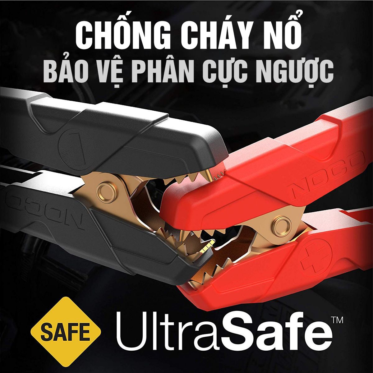 Pin dự phòng kiêm bộ khởi động xe NOCO GB70, 2000A