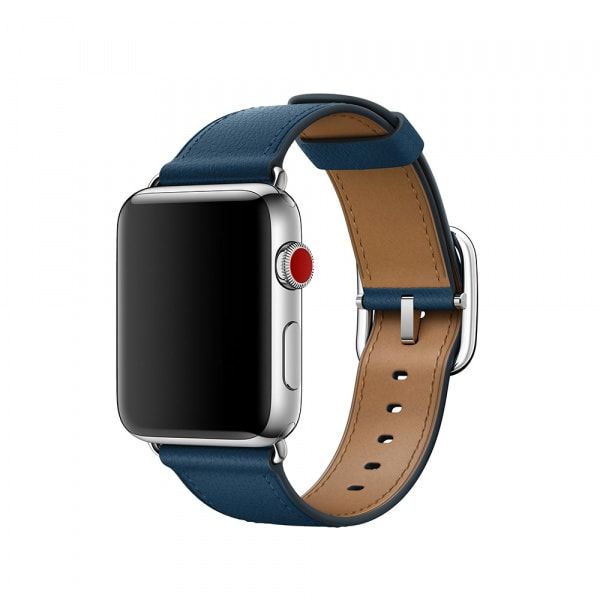 Dây đeo Apple Watch Classic Buckle, 42/44mm - Cosmos Blue