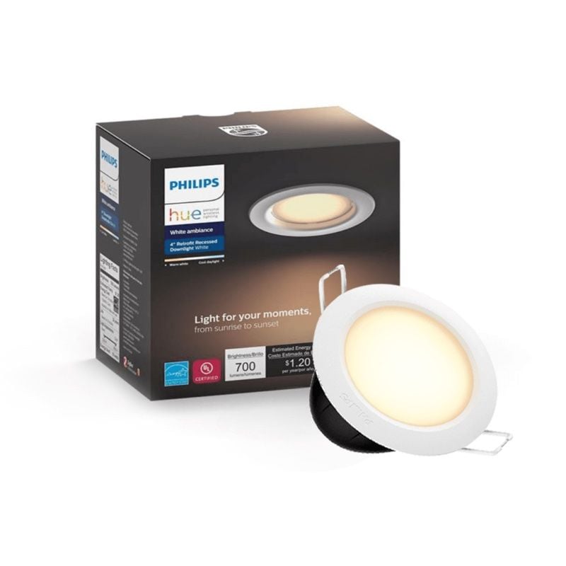 Philips Hue White Ambiance Dimmable LED Downlight