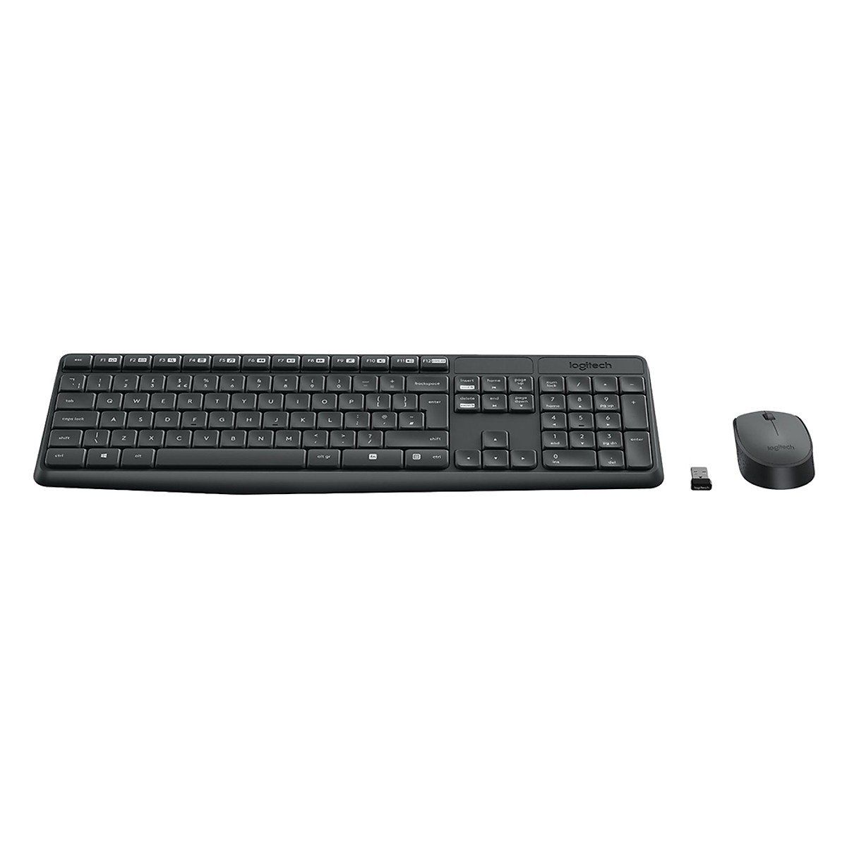 Combo Bàn Phím Và Chuột Không Dây Logitech MK235