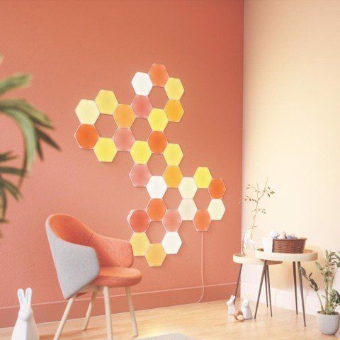 Đèn thông minh Nanoleaf Shapes Hexagon - Smarter Kit (5 pieces)