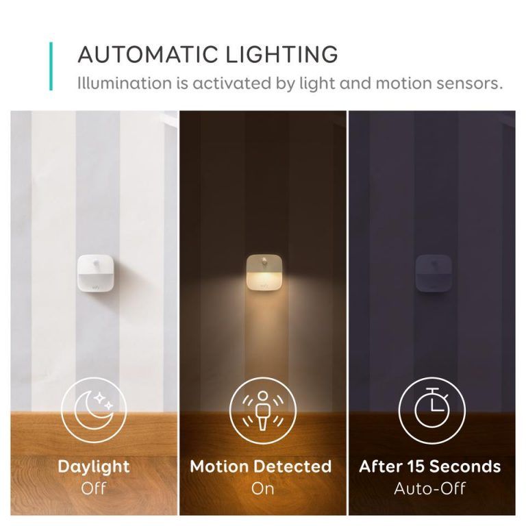 Bộ 3 đèn Eufy Lumi Stick-On Night Light, 0.1W - T1301