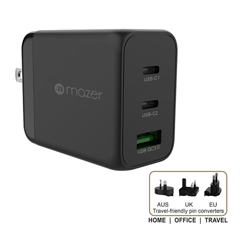 Củ Sạc Mazer Infinite.BOOST SuperMINI GaN PD65W Charger