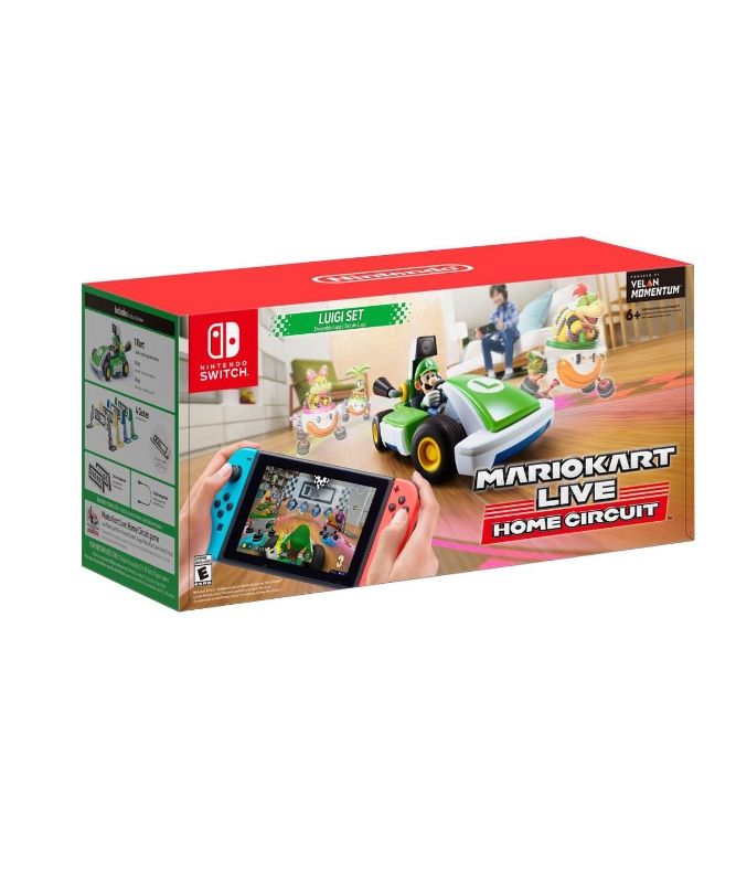 Switch Mario Kart Live Home Circuit Luigi Set
