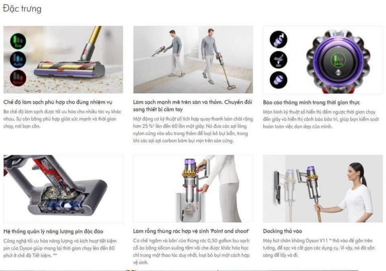 Máy hút bụi không dây Dyson V11 Outsize Origin