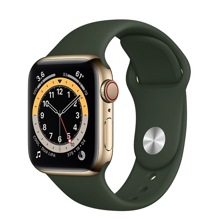 Apple Watch Series 6 40mm Stainless Steel, Sport Band